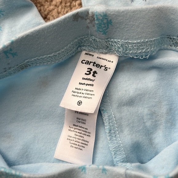 Carter's Snowflake "WISH" Matching Set - Picture 7 of 7